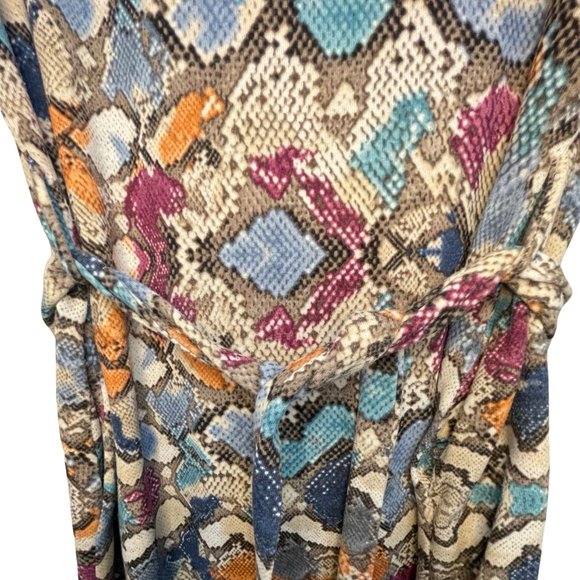 I Joan Premium Multicolored T-shirt Dress size medium - Picture 3 of 4